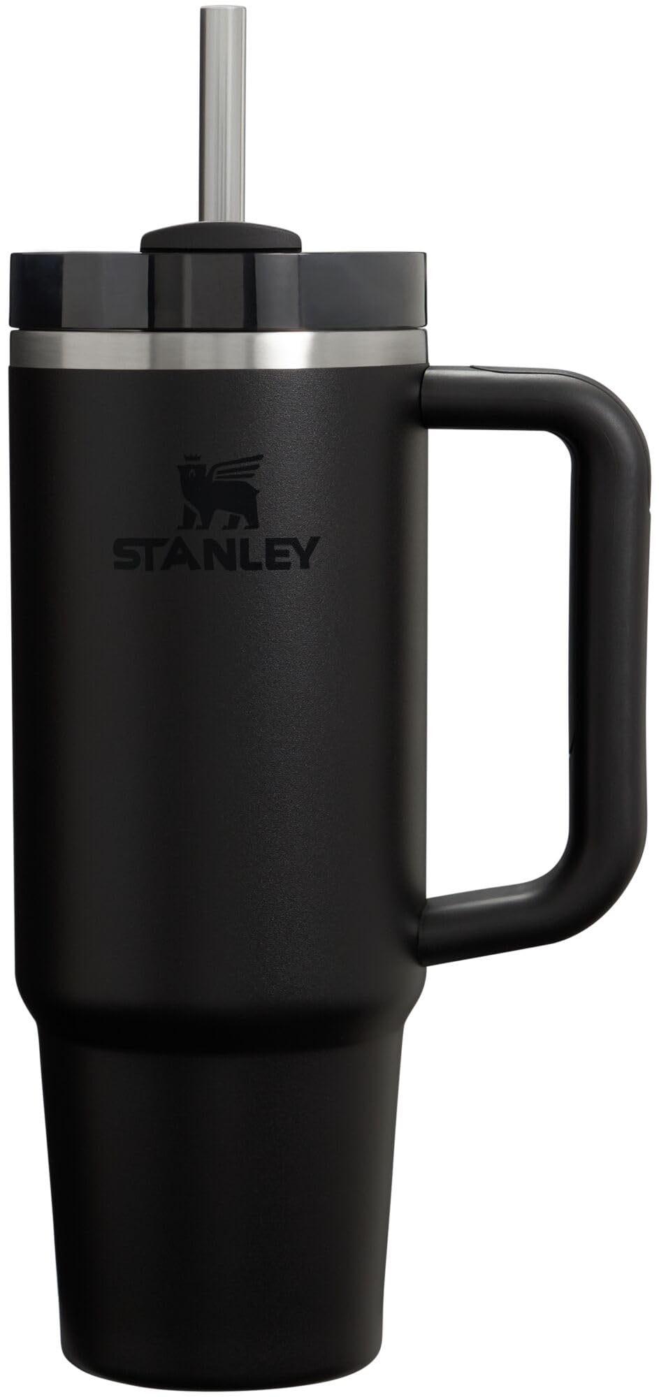 STANLEY Quencher H2.0 Tumbler with Handle and Straw 40 oz Flowstate 3-Position Lid Cup Holder Compatible for Travel Insulated Stainless Steel Cup BPA-Free Rose Quartz 2.0