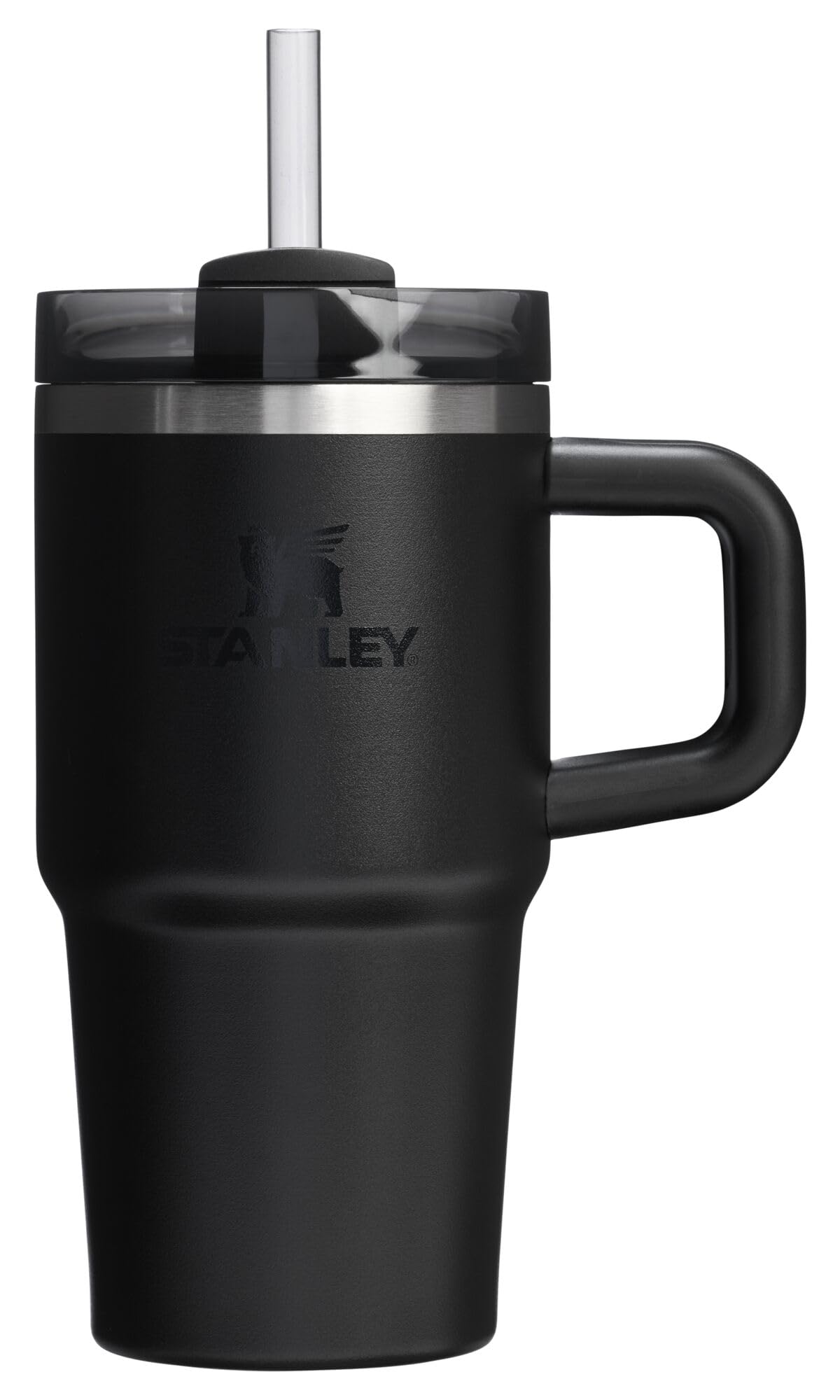 STANLEY Quencher H2.0 Tumbler with Handle and Straw 40 oz Flowstate 3-Position Lid Cup Holder Compatible for Travel Insulated Stainless Steel Cup BPA-Free Rose Quartz 2.0