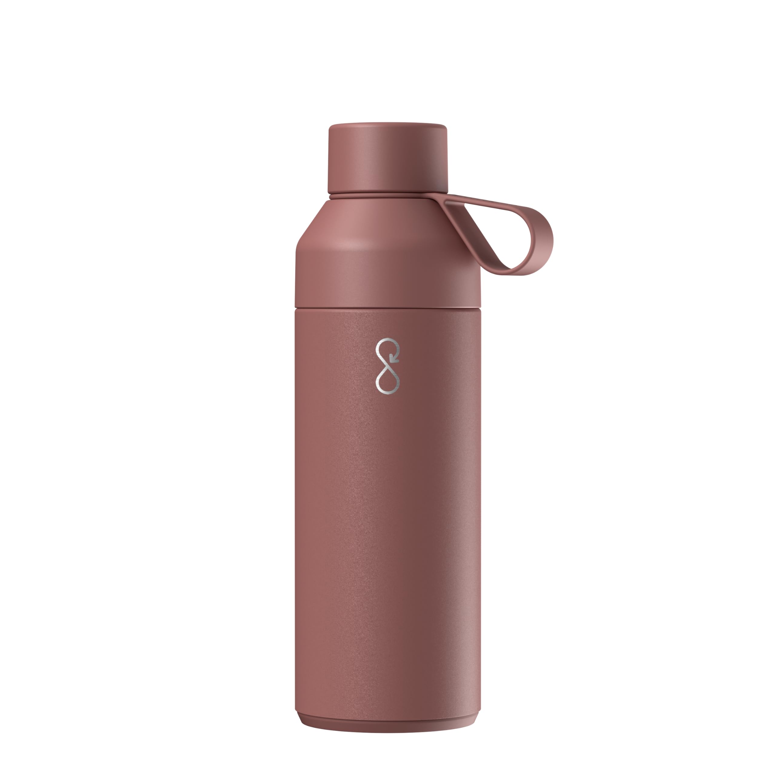 Ocean Bottle Original 25 oz | Stainless Steel Water Bottle | Reusable & Sustainable | Keeps Drinks Cold & Hot | Eco Friendly Gift (Sand Stone)