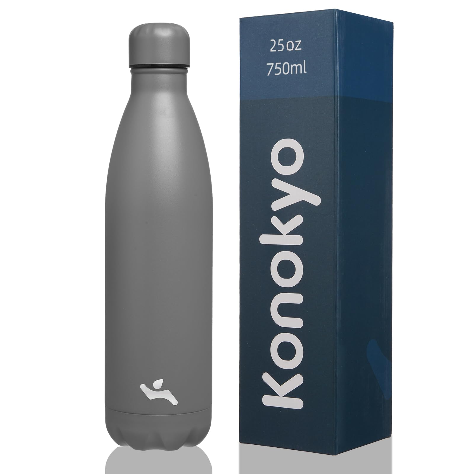 Insulated Water Bottles,12 oz Double Wall Stainless Steel Vacumm Metal Flask for Sports Travel,Lavender