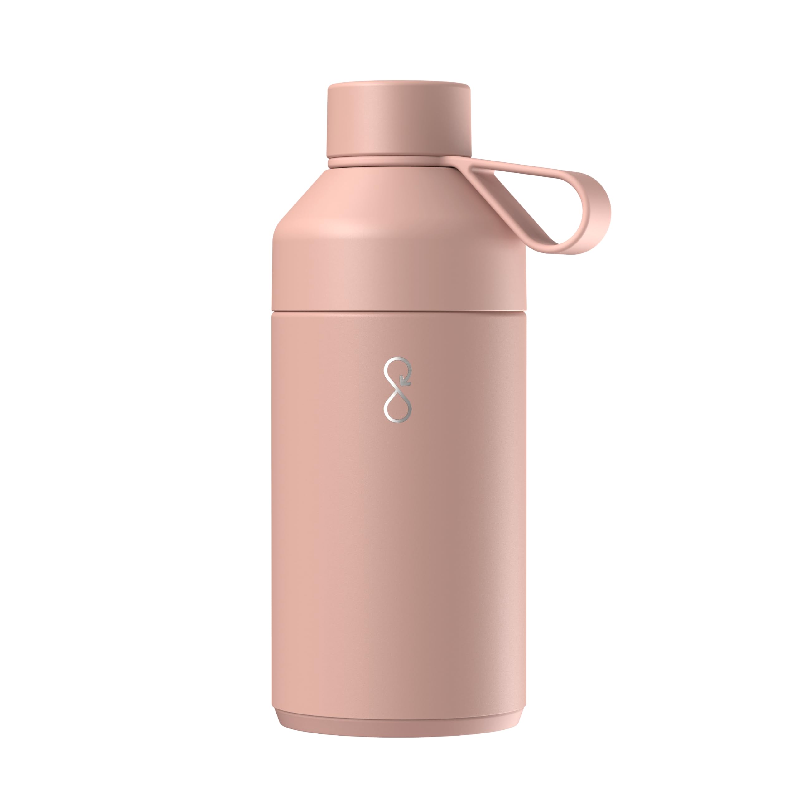 Ocean Bottle Original 25 oz | Stainless Steel Water Bottle | Reusable & Sustainable | Keeps Drinks Cold & Hot | Eco Friendly Gift (Sand Stone)