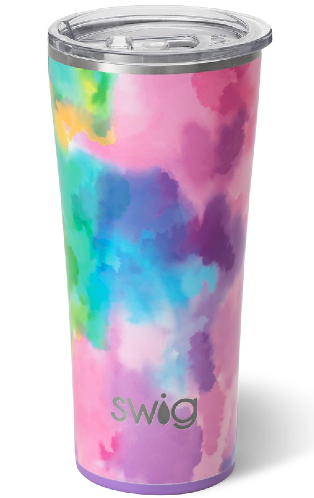 Swig Life 32oz Insulated Tumbler, Travel Coffee Tumbler with Lid, Cup Holder Friendly Travel Coffee Mug, Stainless Steel with Lid (Wanderlust)