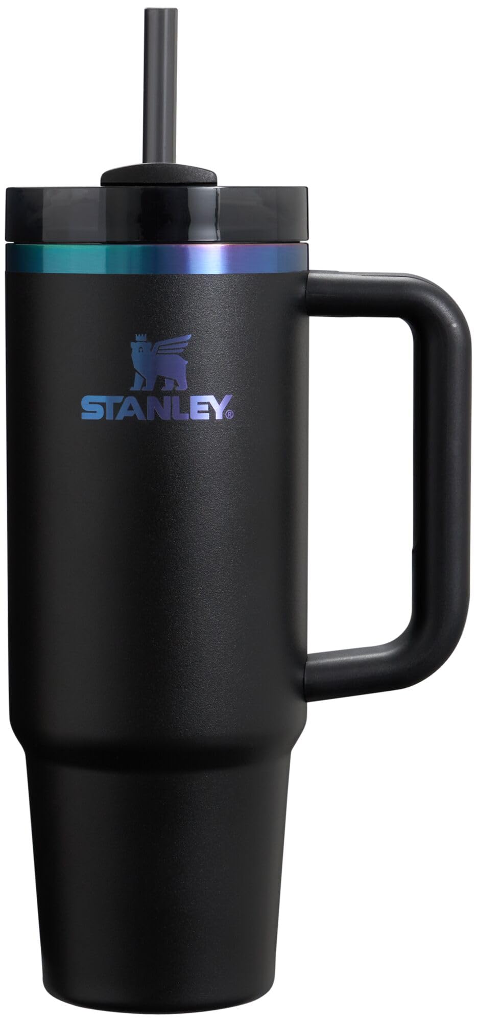 STANLEY Quencher H2.0 Tumbler with Handle and Straw 40 oz Flowstate 3-Position Lid Cup Holder Compatible for Travel Insulated Stainless Steel Cup BPA-Free Rose Quartz 2.0
