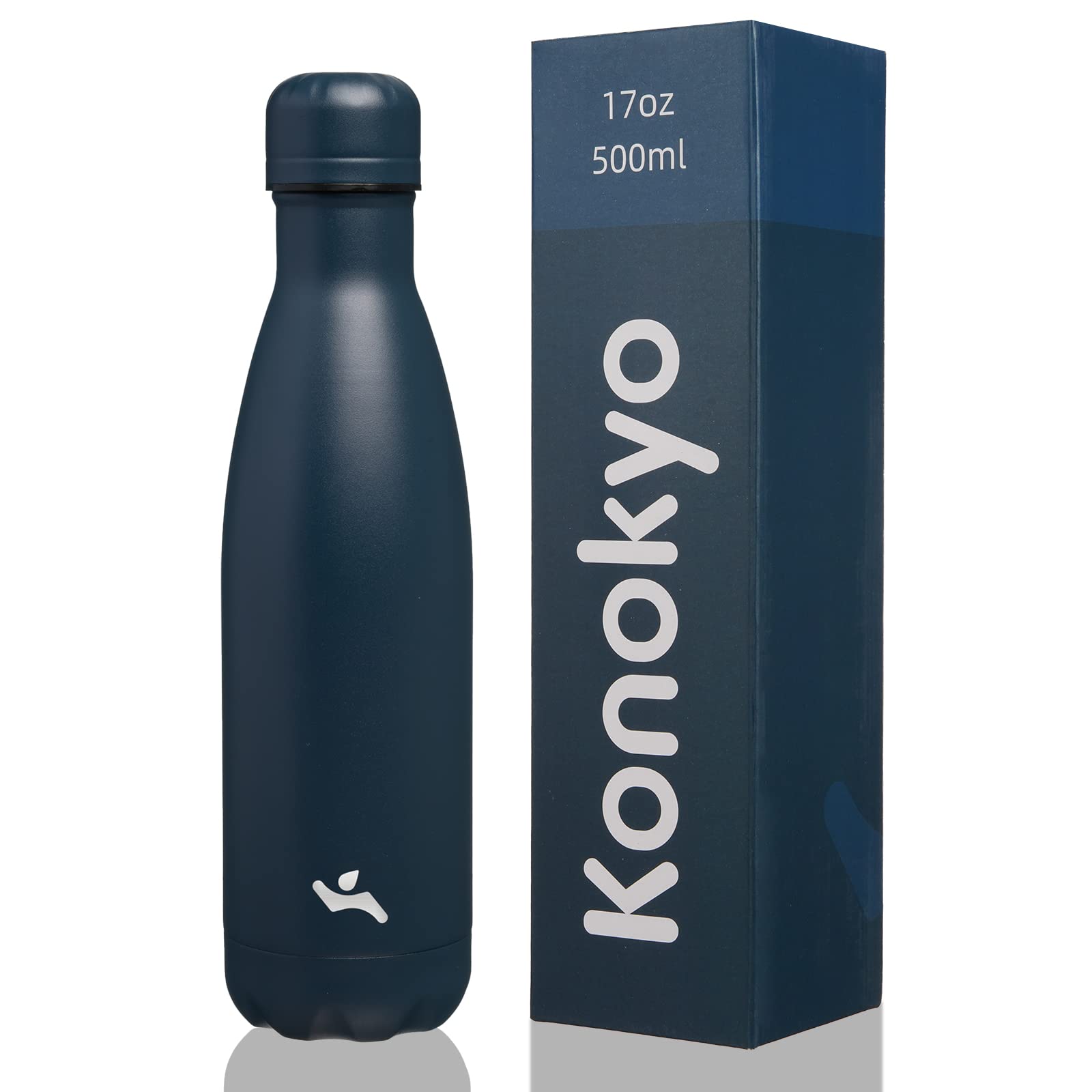 Insulated Water Bottles,12 oz Double Wall Stainless Steel Vacumm Metal Flask for Sports Travel,Mint