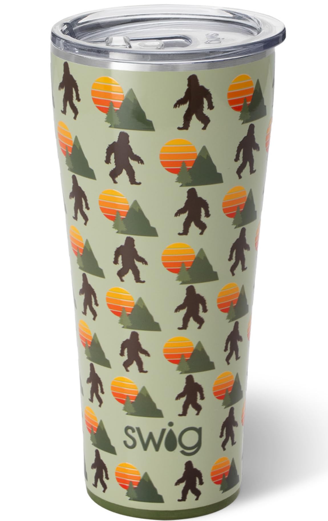 Swig Life 32oz Insulated Tumbler, Travel Coffee Tumbler with Lid, Cup Holder Friendly Travel Coffee Mug, Stainless Steel with Lid (Wanderlust)