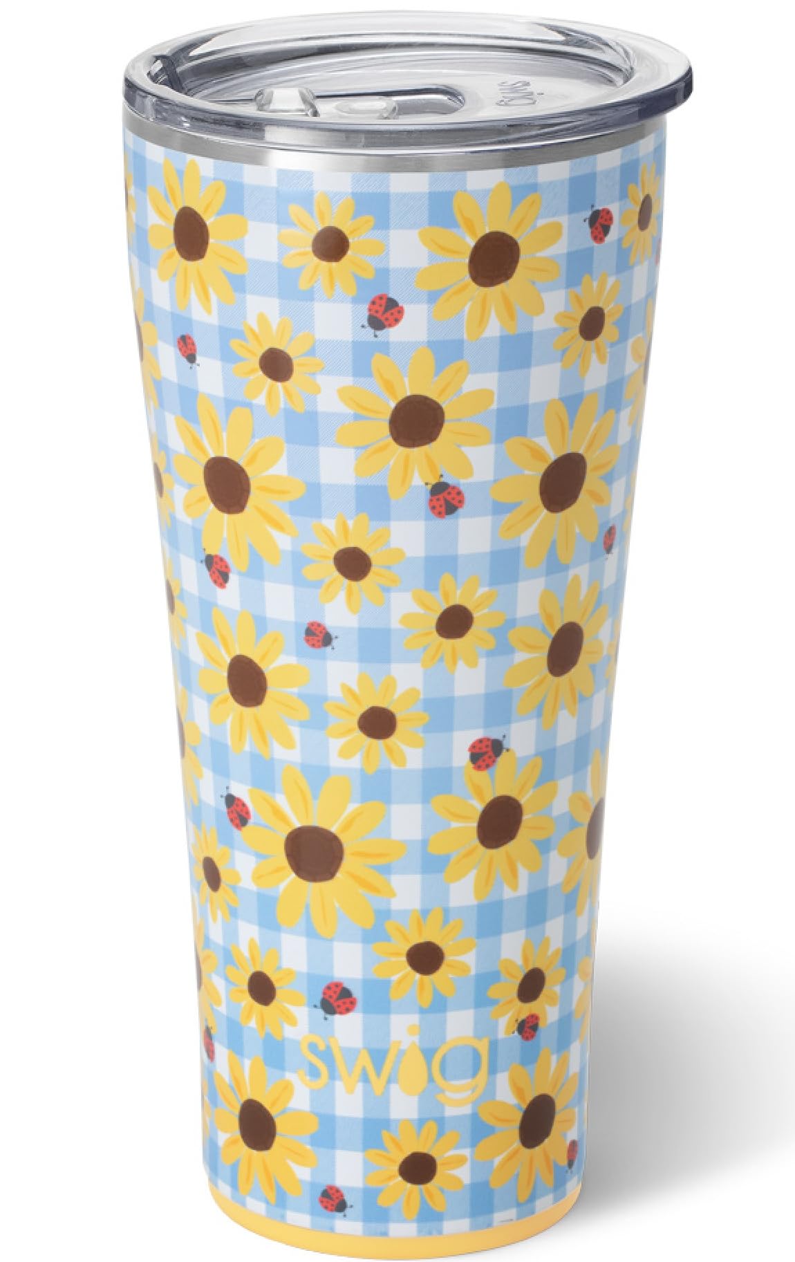 Swig Life 32oz Insulated Tumbler, Travel Coffee Tumbler with Lid, Cup Holder Friendly Travel Coffee Mug, Stainless Steel with Lid (Wanderlust)