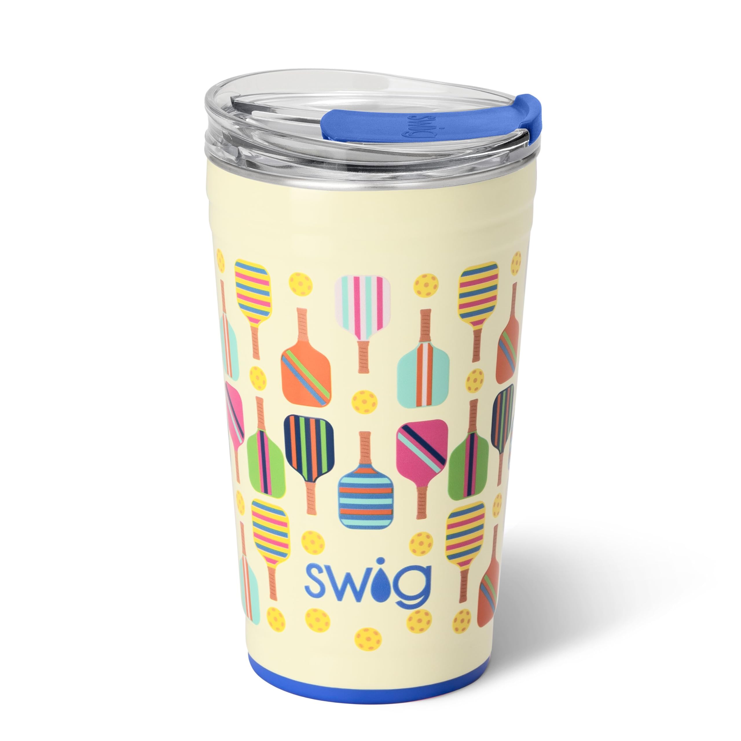 Swig Life 32oz Insulated Tumbler, Travel Coffee Tumbler with Lid, Cup Holder Friendly Travel Coffee Mug, Stainless Steel with Lid (Wanderlust)